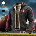 The Stanford Spirit Fleece-Lined Hooded Jacket, Warmth-Lock Fleece-Lined Zip HVN1441SC - Grey