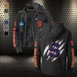 The Salt City Kings Flannel Hoodie, Everyday Game Fan Hoodie HVN1441SO - Black