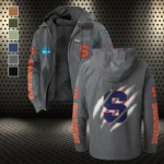 The Salt City Kings Flannel Hoodie, Everyday Game Fan Hoodie HVN1441SO - Gray