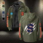 The Salt City Kings Flannel Hoodie, Everyday Game Fan Hoodie HVN1441SO - Green