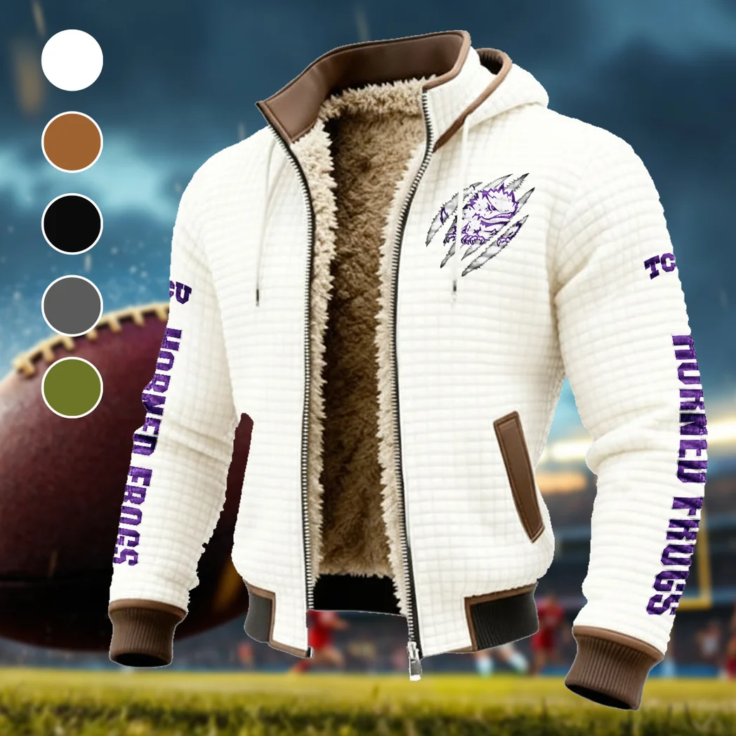The TCU Power Fleece-Lined Hooded Jacket, Endurance Sport Thermal Hoody HVN1441TC - White