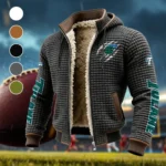 The Tulane Force Fleece-Lined Hooded Jacket, All-Mountain Hooded Fleece HVN1441TG - Grey