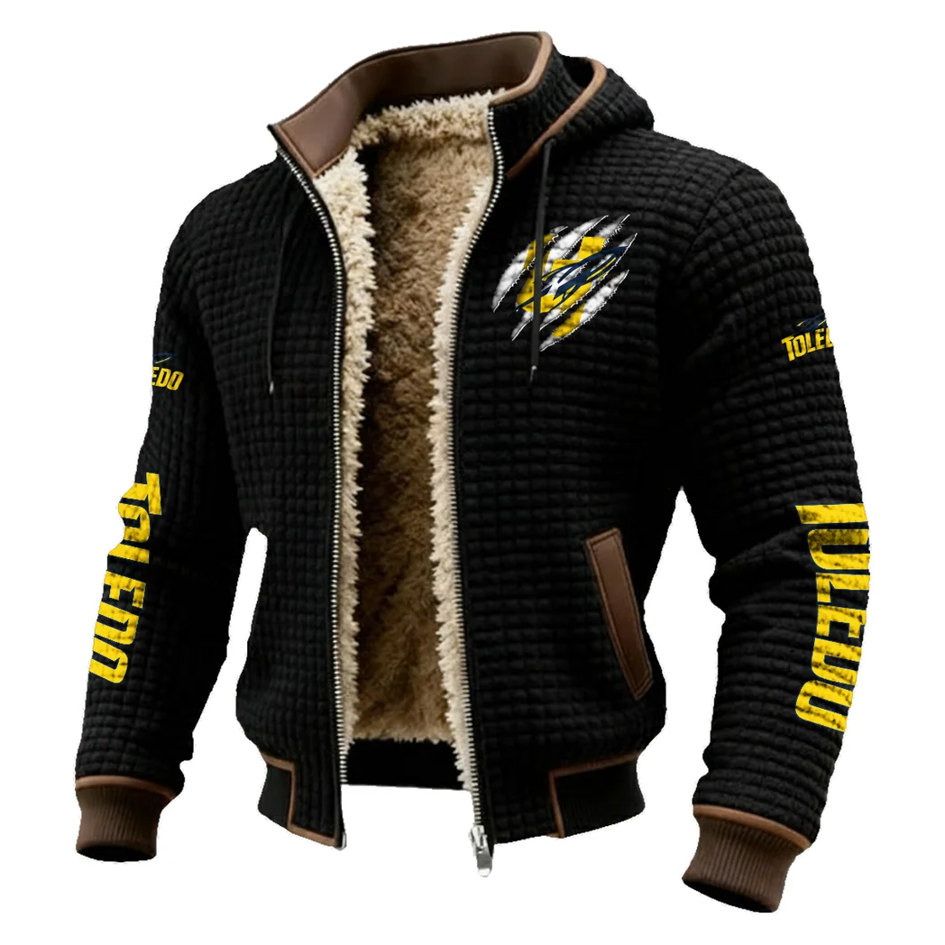 The Rocket Power Fleece-Lined Hooded Jacket, Cross-Training Winter Layer HVN1441TR - Black - Image 2