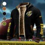 The Rocket Power Fleece-Lined Hooded Jacket, Cross-Training Winter Layer HVN1441TR - Black