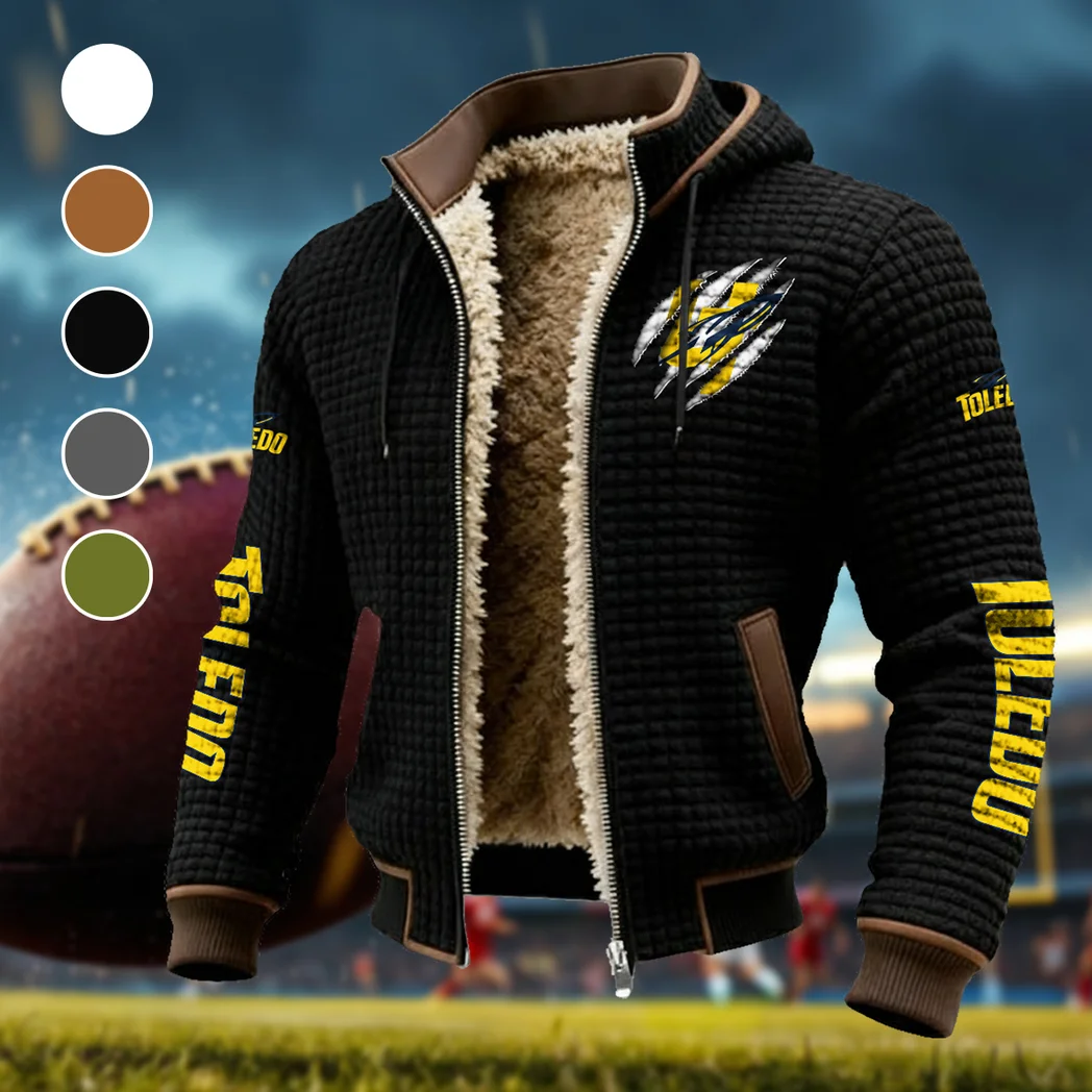 The Rocket Power Fleece-Lined Hooded Jacket, Cross-Training Winter Layer HVN1441TR - Black