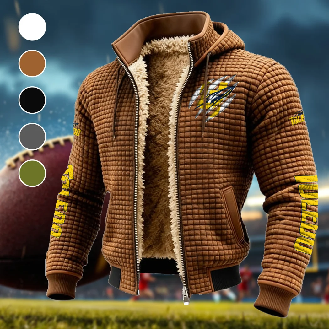 The Rocket Power Fleece-Lined Hooded Jacket, Cross-Training Winter Layer HVN1441TR - brown
