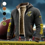The Rocket Power Fleece-Lined Hooded Jacket, Cross-Training Winter Layer HVN1441TR - Grey