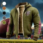 The Trojan Pride Fleece-Lined Hooded Jacket, Peak Performance Hooded Shell HVN1441TT - Green