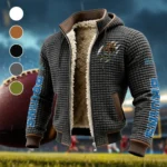 The UCLA Force Fleece-Lined Hooded Jacket, Storm-Ready Fleece-Lined Coat HVN1441UC - Grey