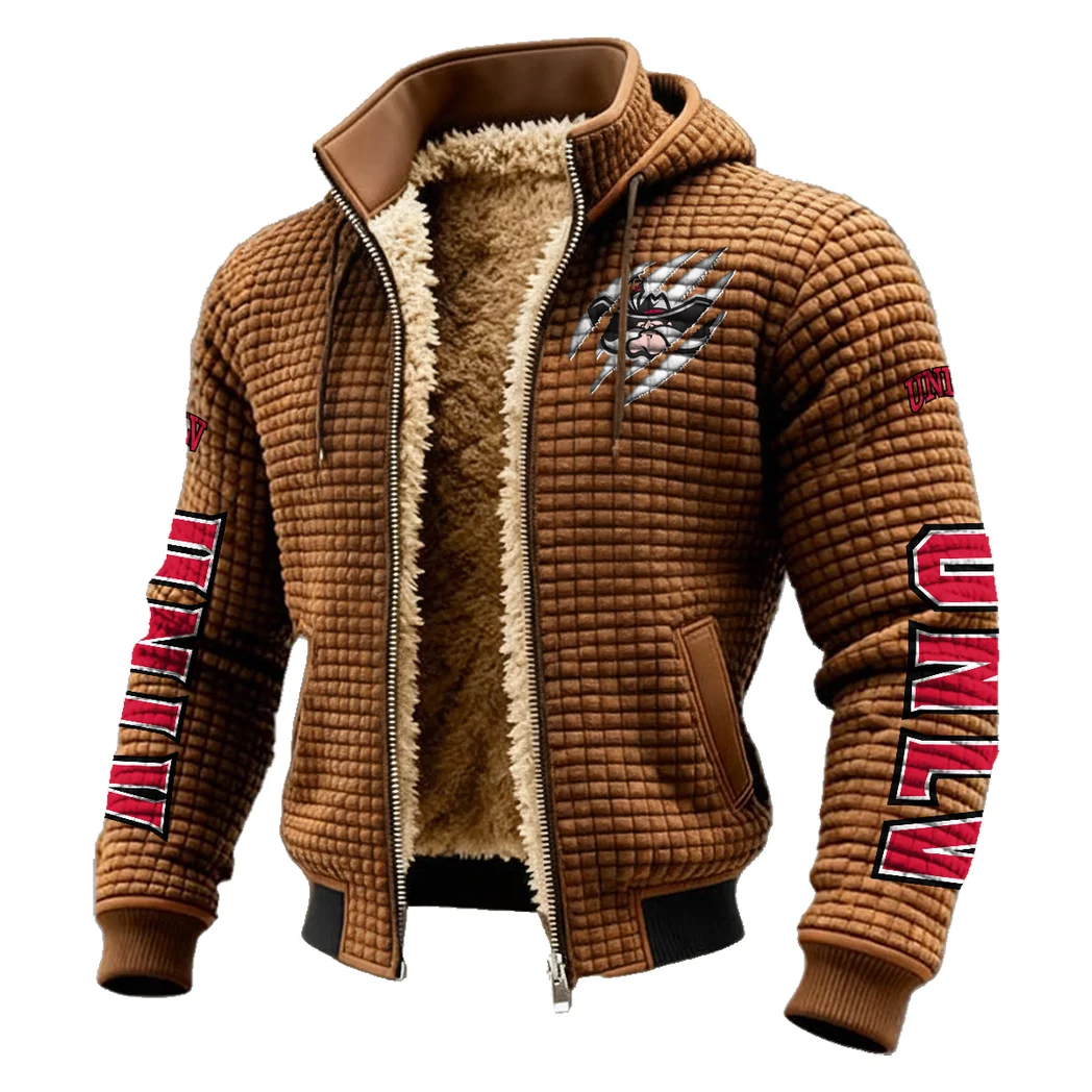 The Rebel Force Fleece-Lined Hooded Jacket, Arctic Protection Hooded Zip HVN1441UN - brown - Image 2