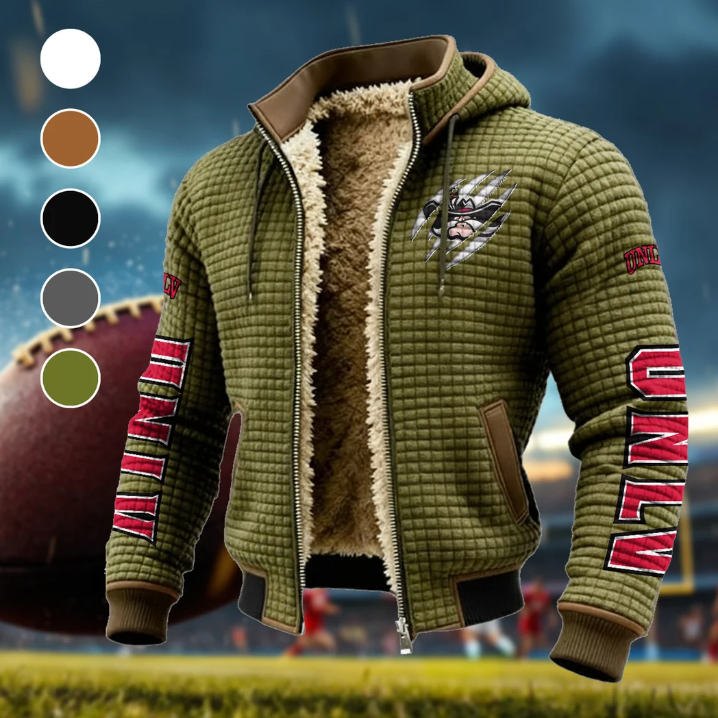 The Rebel Force Fleece-Lined Hooded Jacket, Arctic Protection Hooded Zip HVN1441UN - Green