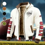 The Rebel Force Fleece-Lined Hooded Jacket, Arctic Protection Hooded Zip HVN1441UN - White