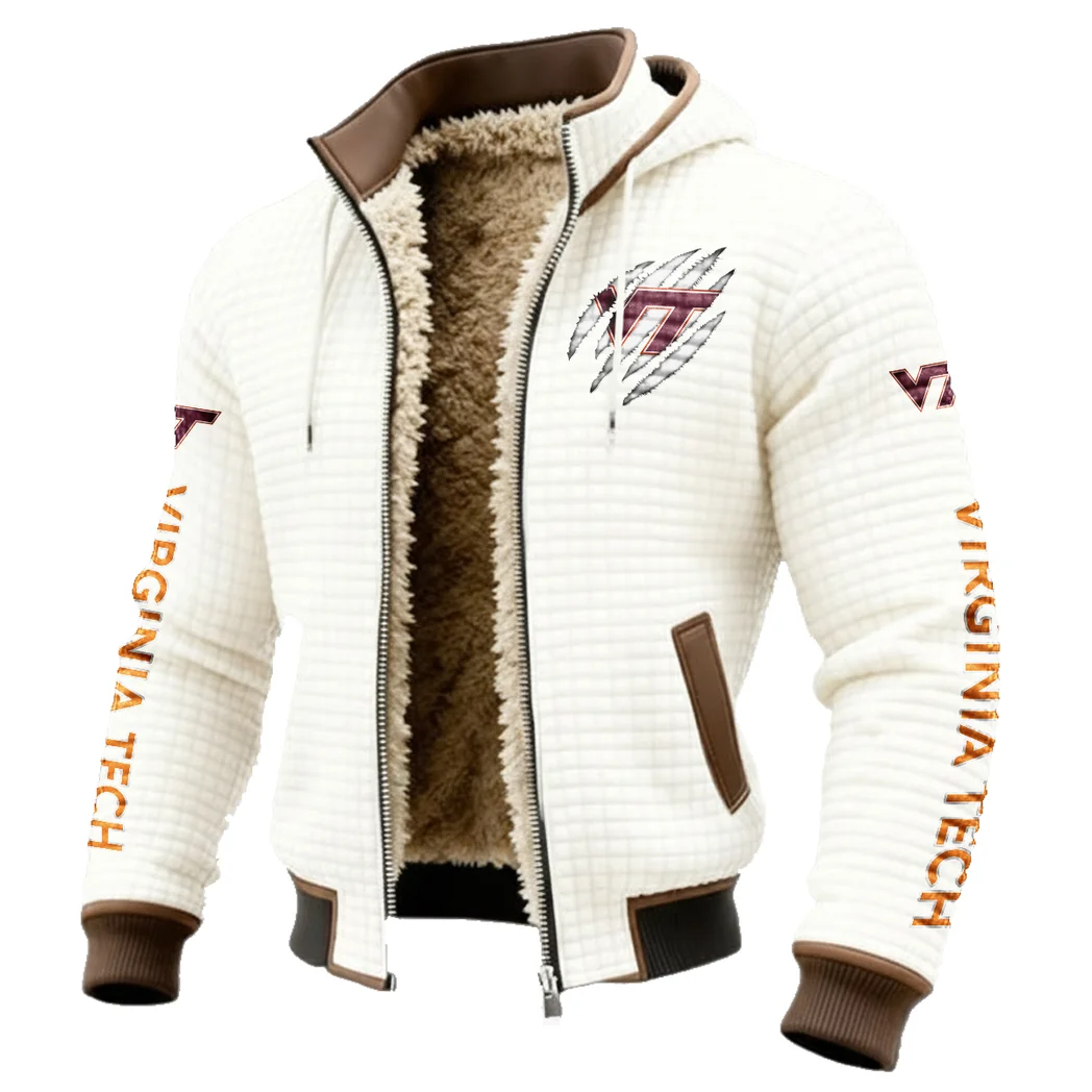 The Tech Spirit Fleece-Lined Hooded Jacket, High-Performance Trail Jacket HVN1441VT - White - Image 2