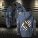 The Cowboy Spirit Flannel Hoodie, Game Ready Flannel Hoodie HVN1441WC - Navy Blue