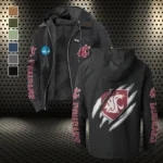 The WSU Force Flannel Hoodie, Everyday Game Fan Hoodie HVN1441WS - Black