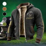 The Knight Corps Fleece-Lined Hooded Jacket, Endurance Sport Thermal Hoody HVN1445AB - Grey