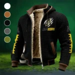 The Apps Fleece-Lined Hooded Jacket, All-Mountain Hooded Fleece HVN1445AS - Black