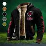 The Red Wolf Pride Fleece-Lined Hooded Jacket, Alpine Ascent Hooded Jacket HVN1445AS - Black
