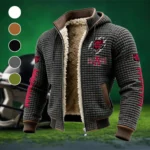 The Red Wolf Pride Fleece-Lined Hooded Jacket, Alpine Ascent Hooded Jacket HVN1445AS - Grey