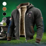 War Eagle Fleece-Lined Hooded Jacket, Peak Performance Hooded Shell HVN1445AT - Grey