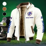 The Boise Force Fleece-Lined Hooded Jacket, Storm-Ready Fleece-Lined Coat HVN1445BS - White