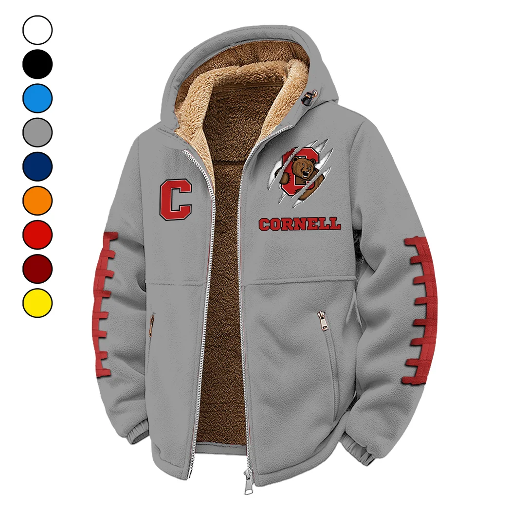 Cornell Winter Fleece Jacket, Ski & Snowboard Mid-Layer HVN1445CB - Grey