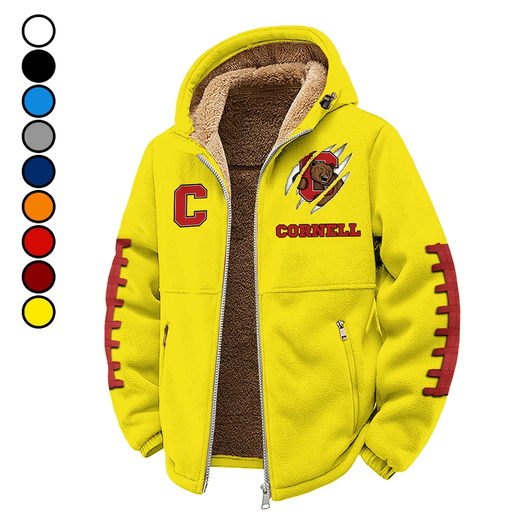 Cornell Winter Fleece Jacket, Ski & Snowboard Mid-Layer HVN1445CB - Yellow