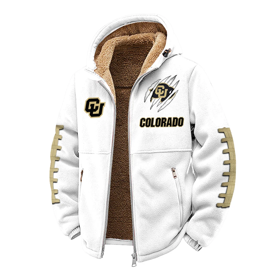 The Buff Ambush Winter Fleece Jacket, Cold Weather Hiking Fleece HVN1445CB - White - Image 2