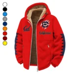 The Berkeley Elite Winter Fleece Jacket, Ultra-Soft Fleece Shell HVN1445CG - red
