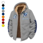 The Creighton Power Winter Fleece Jacket, Cross-Training Thermal Zip HVN1445CR - Grey