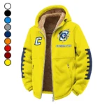 The Creighton Power Winter Fleece Jacket, Cross-Training Thermal Zip HVN1445CR - Yellow