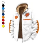 The Tiger Paw Winter Fleece Jacket, Heavyweight Plush Fleece HVN1445CT - White