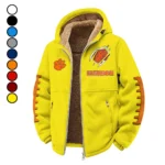 The Tiger Paw Winter Fleece Jacket, Heavyweight Plush Fleece HVN1445CT - Yellow