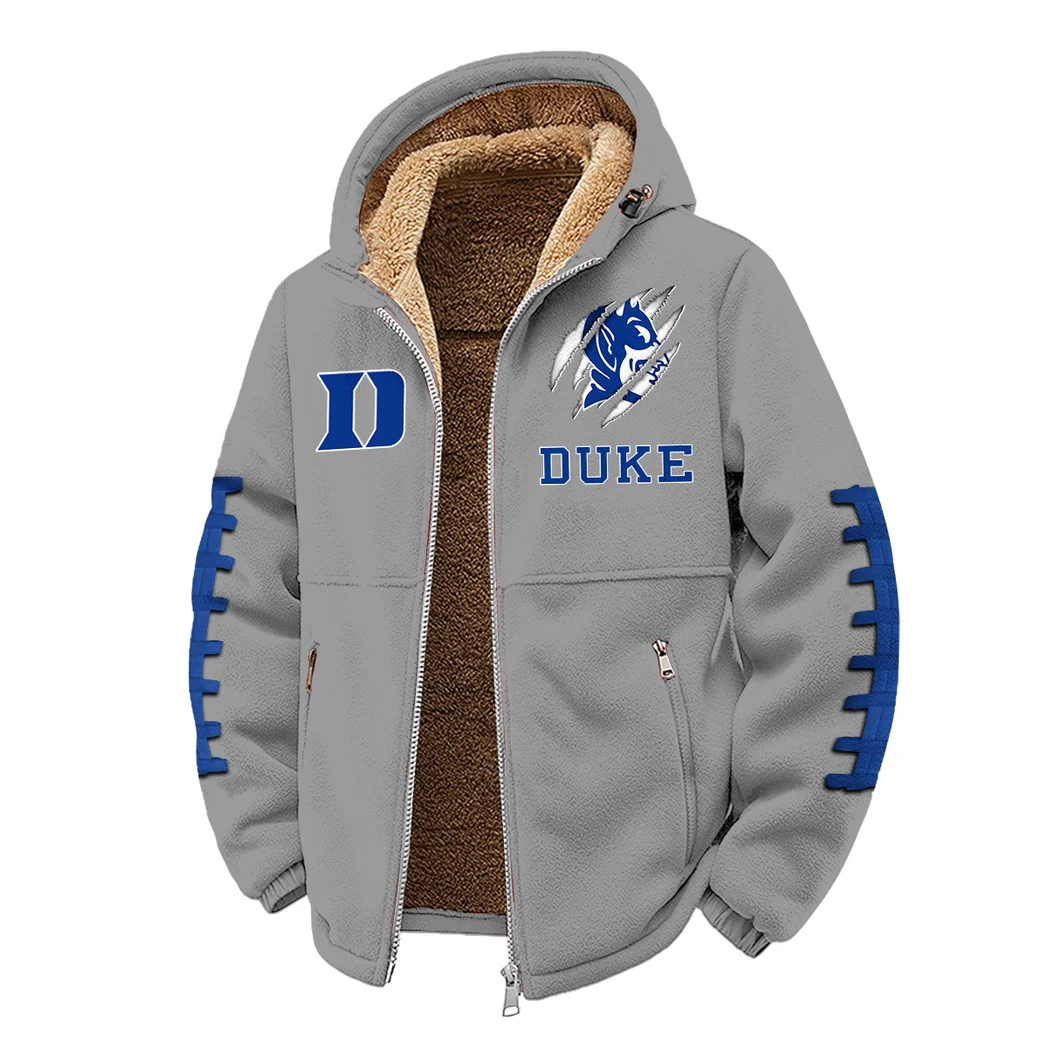 The Duke Force Winter Fleece Jacket, Brushed Interior Winter Fleece HVN1445DB - Grey - Image 2