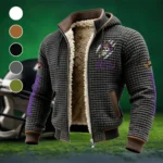 The Pirates Fleece-Lined Hooded Jacket, Heavyweight Cozy Sport Shell HVN1445EC - Grey