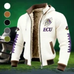 The Pirates Fleece-Lined Hooded Jacket, Heavyweight Cozy Sport Shell HVN1445EC - White