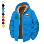 The EMU Elite Winter Fleece Jacket, Anti-Pill Thermal Fleece HVN1445EM - cyan