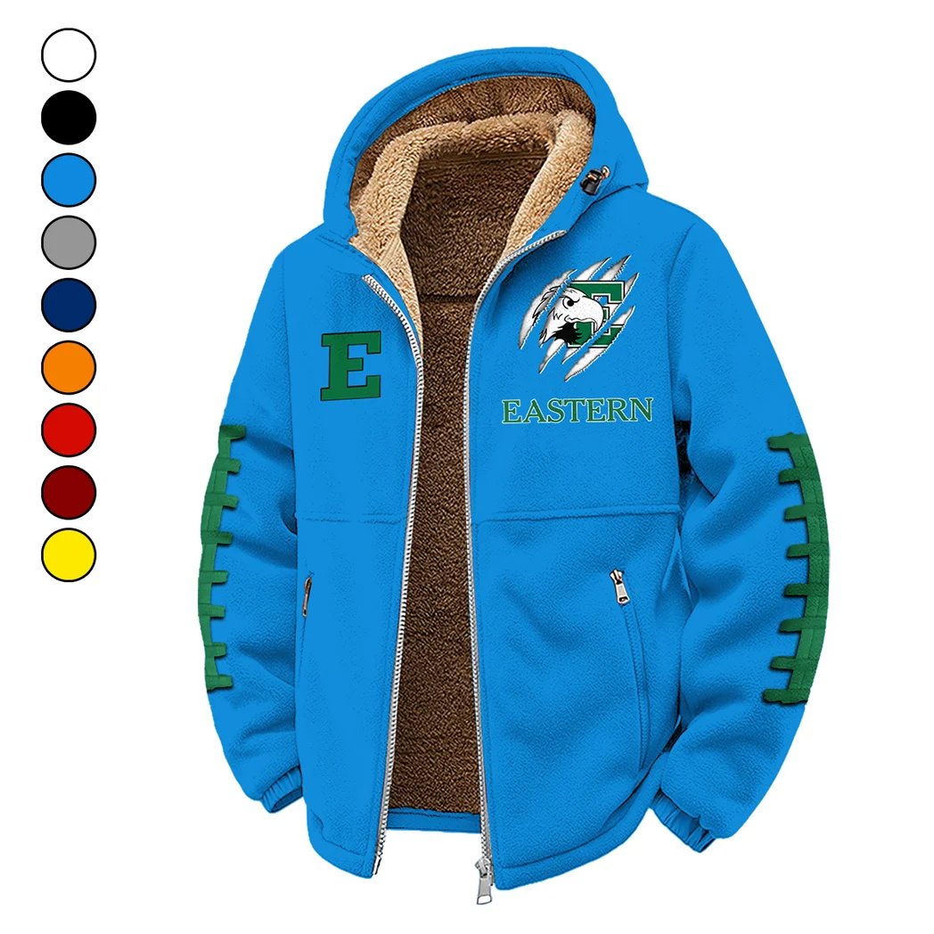 The EMU Elite Winter Fleece Jacket, Anti-Pill Thermal Fleece HVN1445EM - cyan