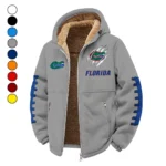 The Orange and Blue Winter Fleece Jacket, High-Density Comfort Fleece HVN1445FG - Grey