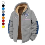 Bulldog Nation Winter Fleece Jacket, Premium Fleece Barrier HVN1445GO - Grey