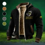 The Hawk Pride Fleece-Lined Hooded Jacket, High-Performance Trail Jacket HVN1445IO - Black