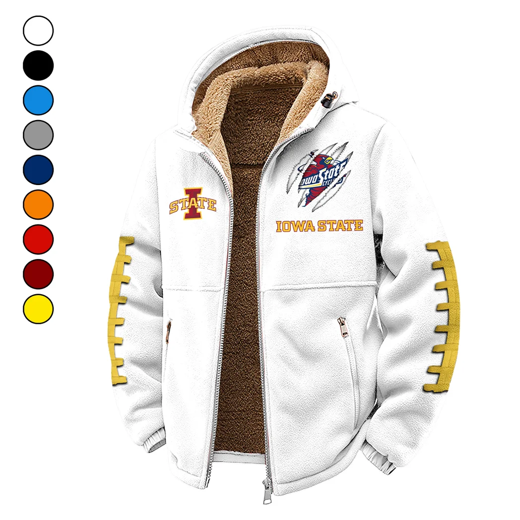 The ISU Elite Winter Fleece Jacket, Deep Winter Comfort Fleece HVN1445IS - White
