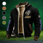 The Duke Elite Fleece-Lined Hooded Jacket, Endurance Sport Thermal Hoody HVN1445JM - Black