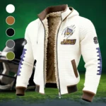 The Duke Elite Fleece-Lined Hooded Jacket, Endurance Sport Thermal Hoody HVN1445JM - White