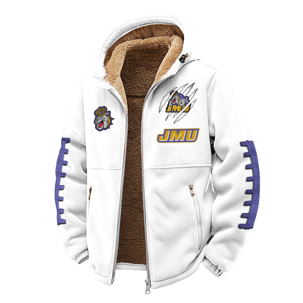 The Duke Elite Winter Fleece Jacket, Polar Climate Fleece HVN1445JM - White - Image 2