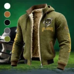 The KSU Power Fleece-Lined Hooded Jacket, Cross-Training Winter Layer HVN1445KS - Green