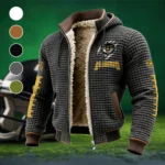 The KSU Power Fleece-Lined Hooded Jacket, Cross-Training Winter Layer HVN1445KS - Grey