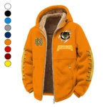 The KSU Power Winter Fleece Jacket, Heavy-Duty Cold Fleece HVN1445KS - Orange