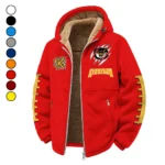 The KSU Power Winter Fleece Jacket, Heavy-Duty Cold Fleece HVN1445KS - red