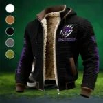 The Wildcat Power Fleece-Lined Hooded Jacket, Peak Performance Hooded Shell HVN1445KS - Black